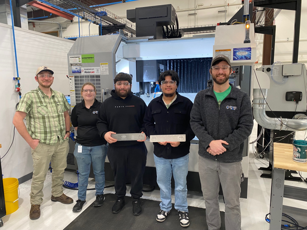 Advanced manufacturing expertise helps Cornelius students bring their robotics vision to life